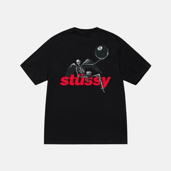 Stussy APOCALYPSE TEE - BLACK - Picture 1 of 2